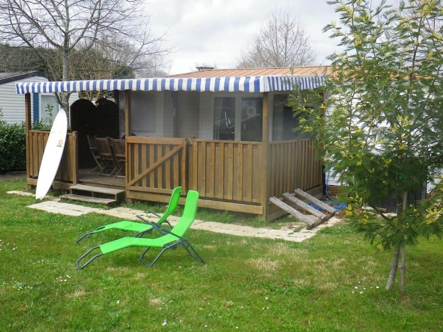 Mobil Home Sur La Cote Landaise Saint-Julien-en-Born Εξωτερικό φωτογραφία